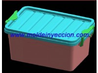 Moldes de inyeccion de cajas de plasticos con tapa