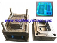 Moldes de inyeccion de escurreplatos de plastico